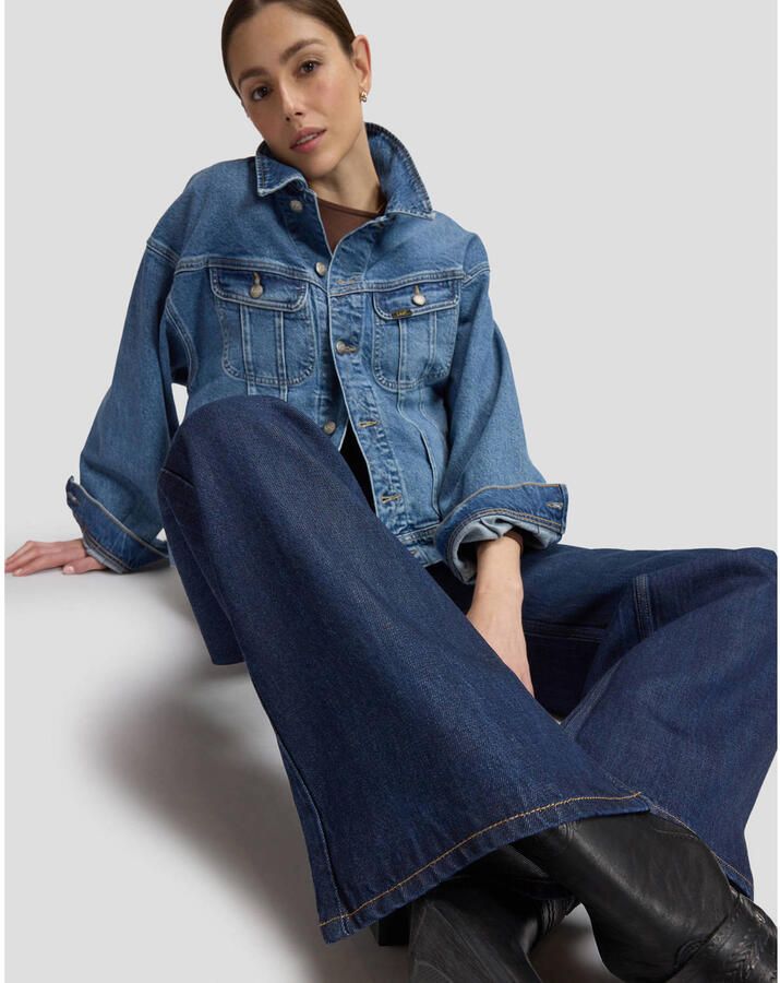 LEE Dames Jeans Stella Donkerblauw - Foto 6
