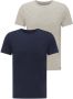 Lee T-shirt (set van 2 ) grijs blauw - Thumbnail 1