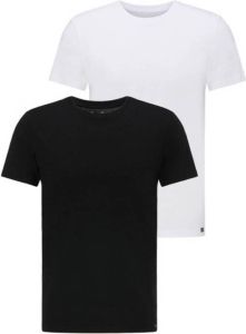Lee T-shirt (set van 2 ) zwart wit