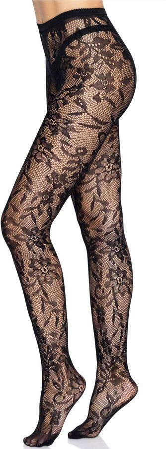 Leg Avenue kanten panty zwart - Foto 2