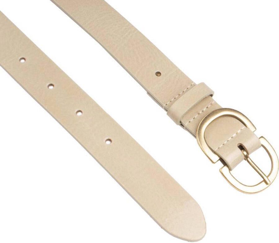 Legend leren riem beige