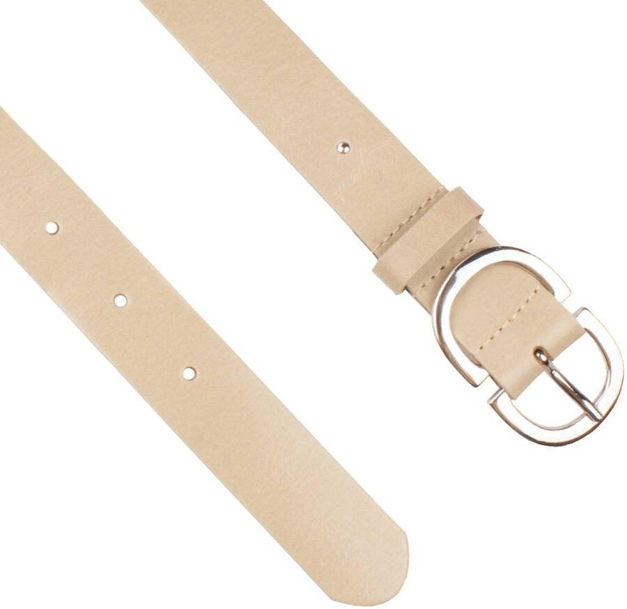 Legend leren riem beige - Foto 2