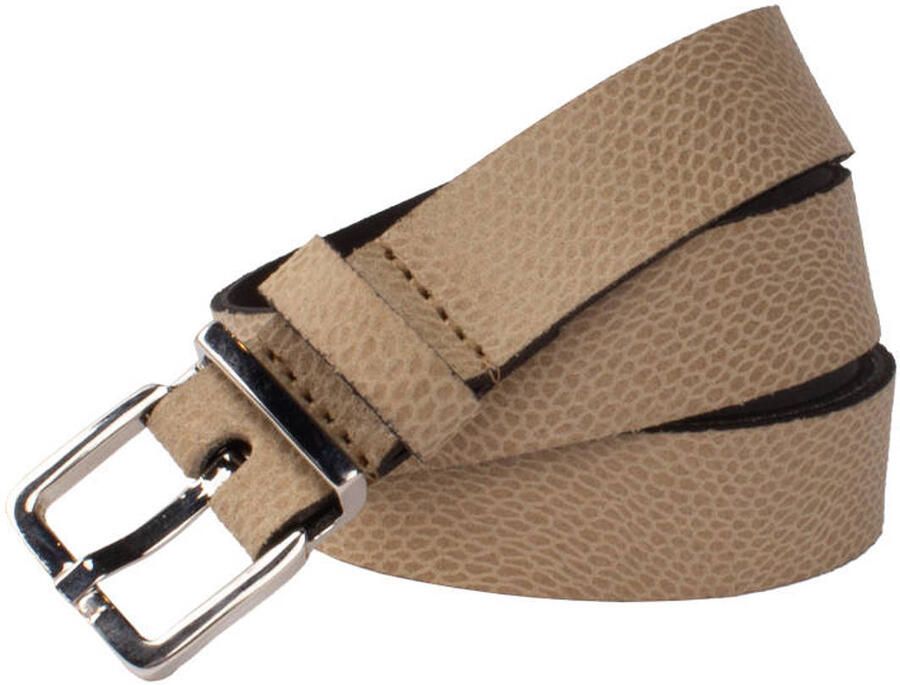 Legend leren riem beige