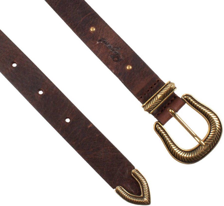 Legend leren riem bruin - Foto 2