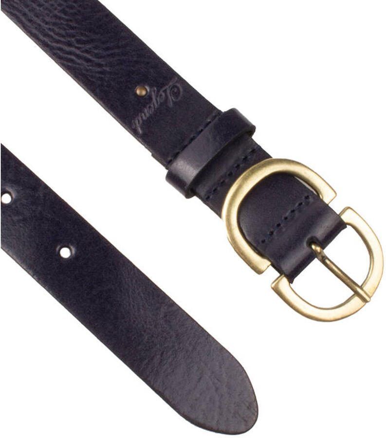 Legend leren riem donkerblauw - Foto 2