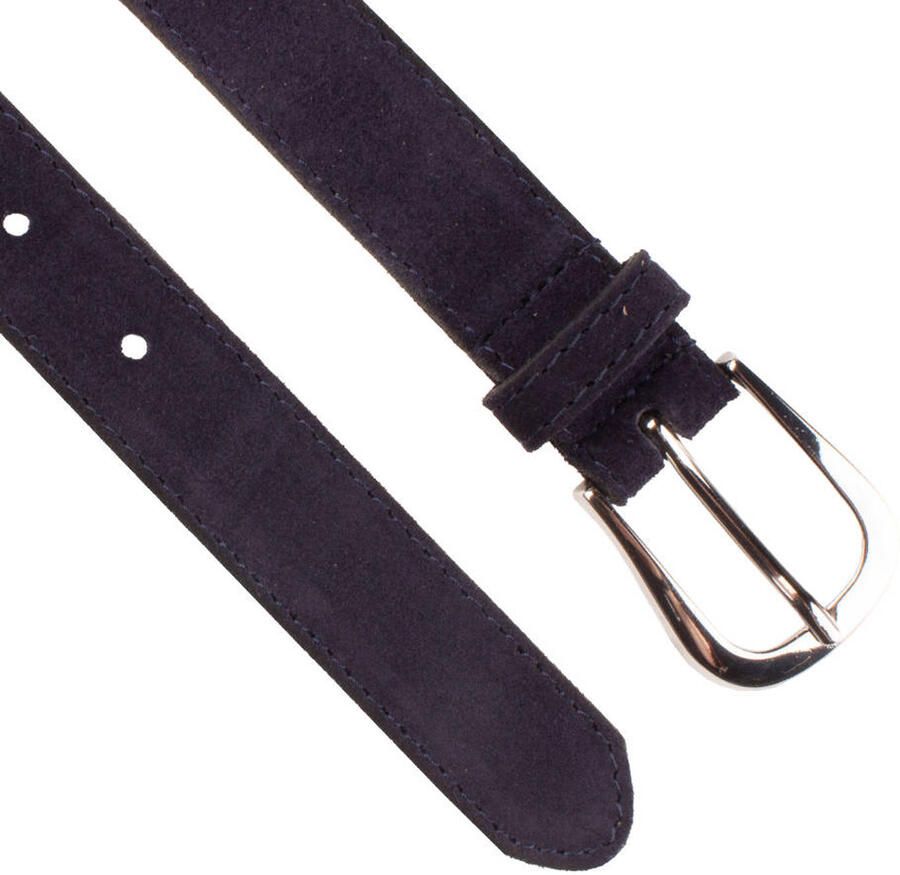 Legend leren riem donkerblauw - Foto 2