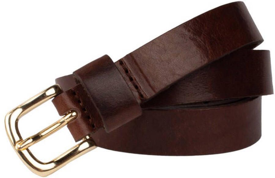 Legend leren riem donkerbruin
