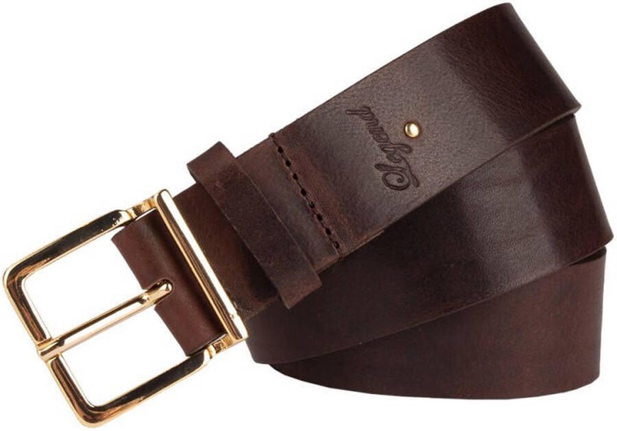 Legend leren riem donkerbruin