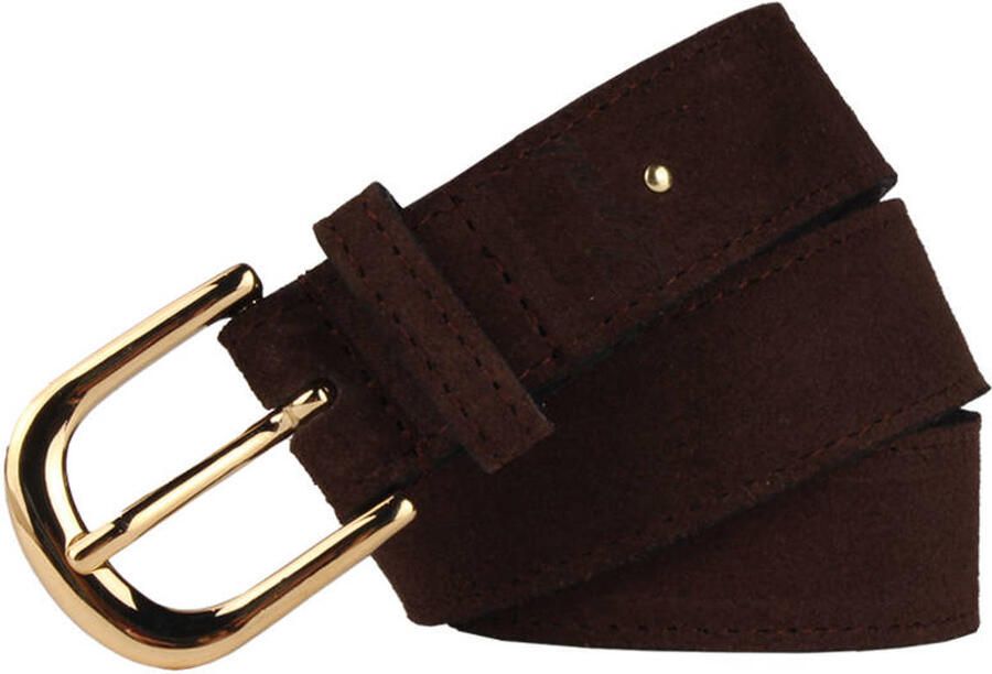 Legend leren riem donkerbruin