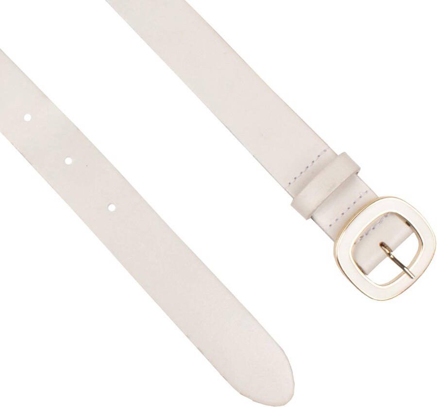 Legend leren riem ecru - Foto 2