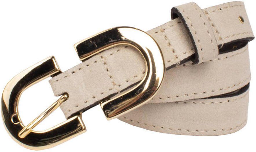 Legend leren riem ecru