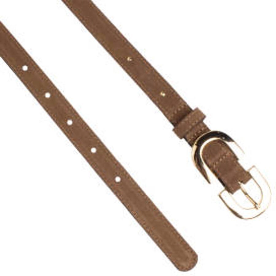 Legend leren riem taupe