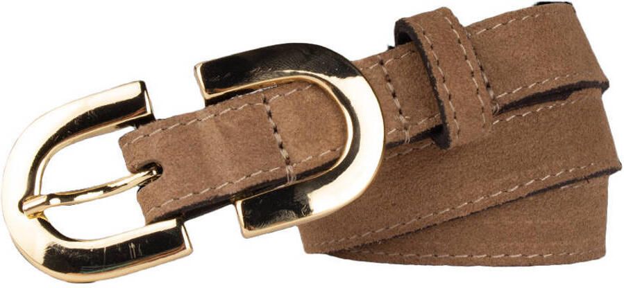 Legend leren riem taupe - Foto 2