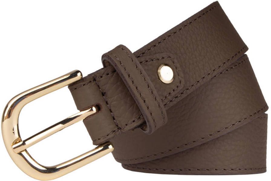 Legend leren riem taupe