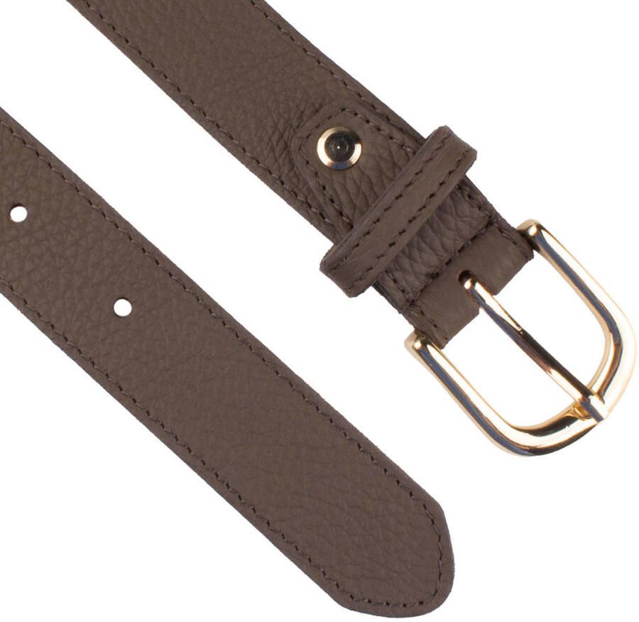 Legend leren riem taupe - Foto 2