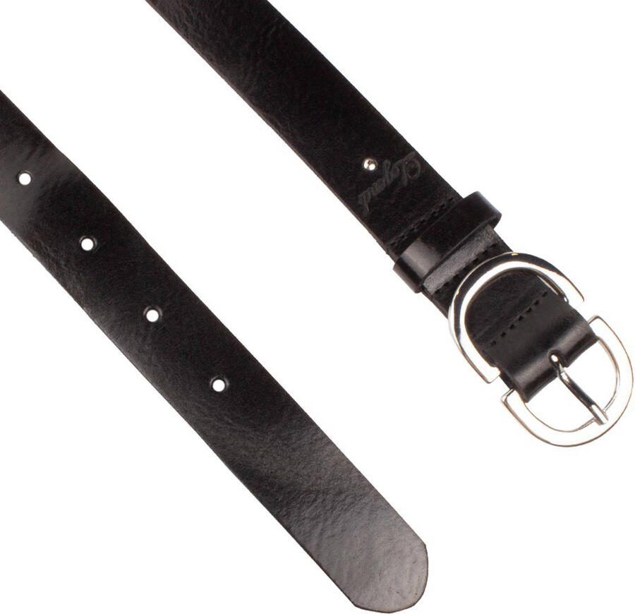 Legend leren riem zwart - Foto 2