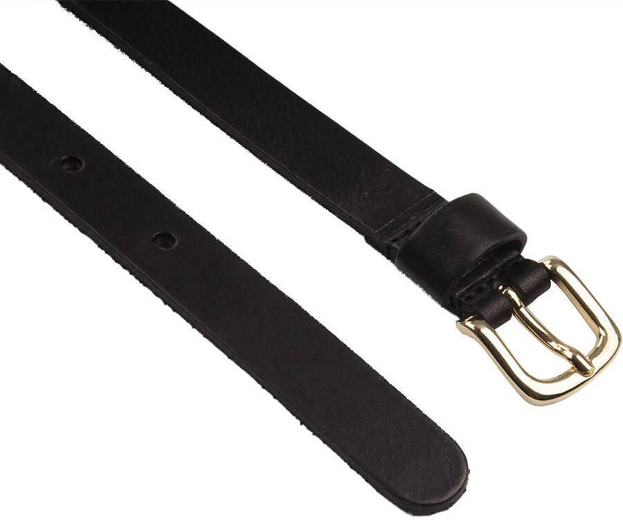 Legend Zwarte Leren Riem 20189 Stijlvol Black Dames