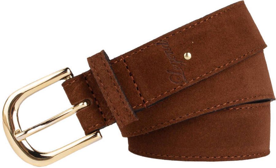 Legend suède riem bruin