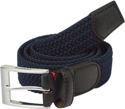 LERROS gevlochten riem Harvey donkerblauw - Foto 2
