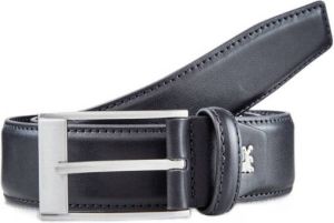 Lerros Leren riem Shade Citybelt van gladleer met sportieve naad