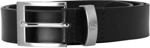 Lerros Leren riem met metalen passant - Foto 2