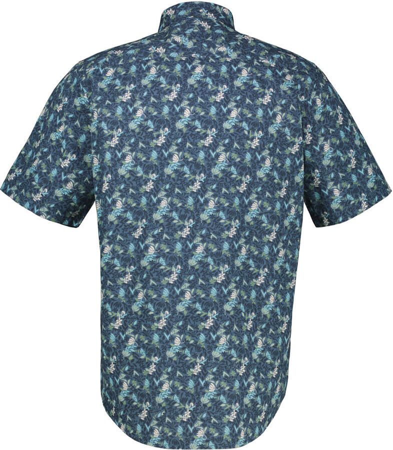 Lerros Regular fit vrijetijdsoverhemd met kentkraag model 'CONCEALLED'