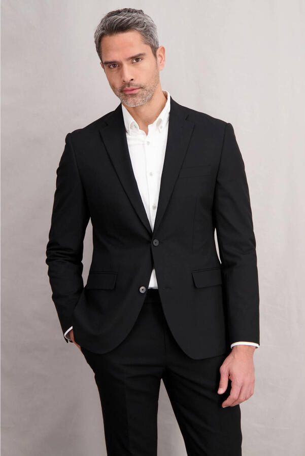 Lerros Mix & match colbert heren kostuumblazer met stretchpercentage comfortabele pasvorm (set)