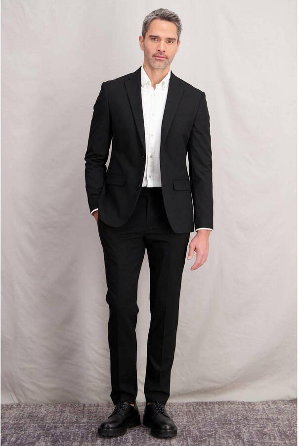 Lerros Mix & match colbert heren kostuumblazer met stretchpercentage comfortabele pasvorm (set) - Foto 2