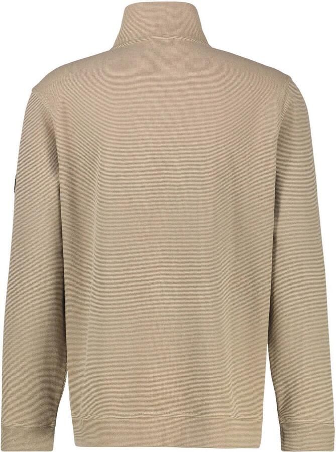LERROS gebreid vest gravel beige - Foto 3