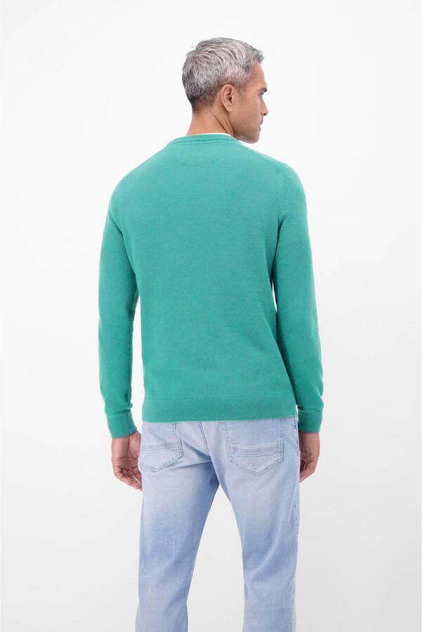 LERROS gebreide trui turquoise - Foto 3