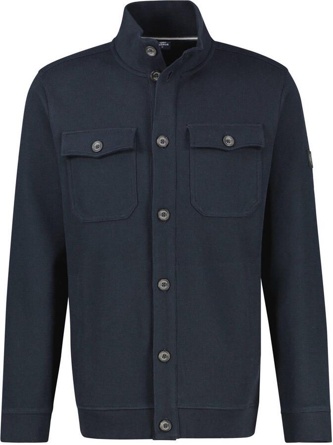 LERROS gebreid vest donkerblauw - Foto 2