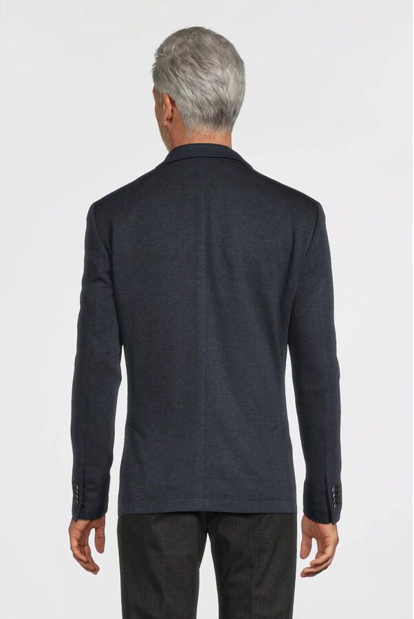 LERROS gemêleerd slim fit colbert classic navy - Foto 3