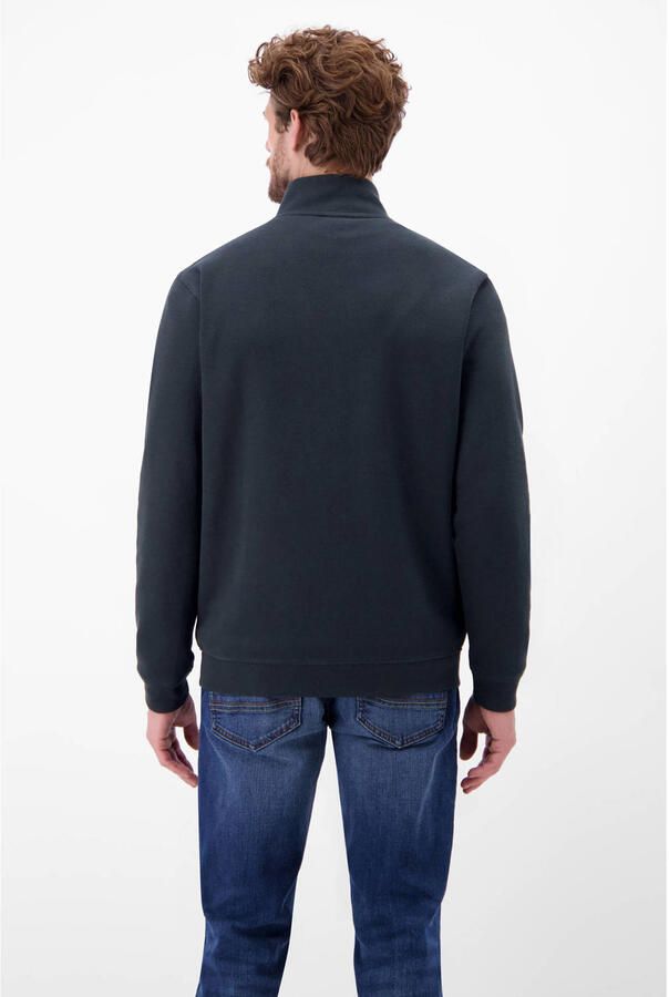 LERROS gemêleerd vest donkerblauw - Foto 3