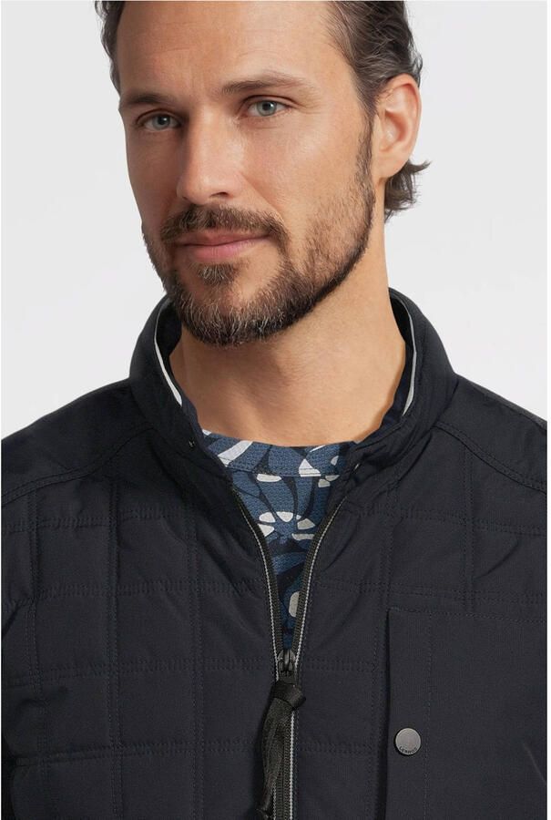 Lerros Gewatteerde jas heren gestikte blouson functioneel - Foto 3