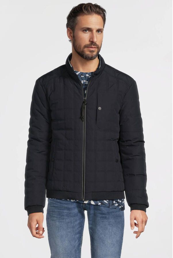 Lerros Gewatteerde jas heren gestikte blouson functioneel - Foto 2