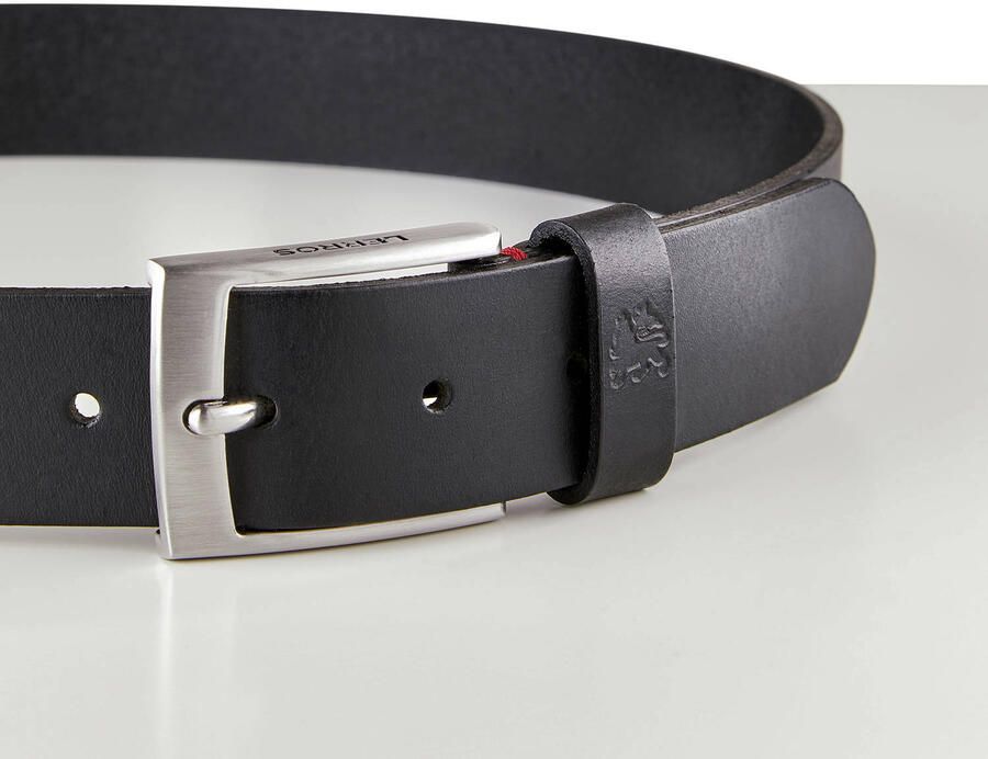 LERROS leren riem Bud zwart - Foto 2