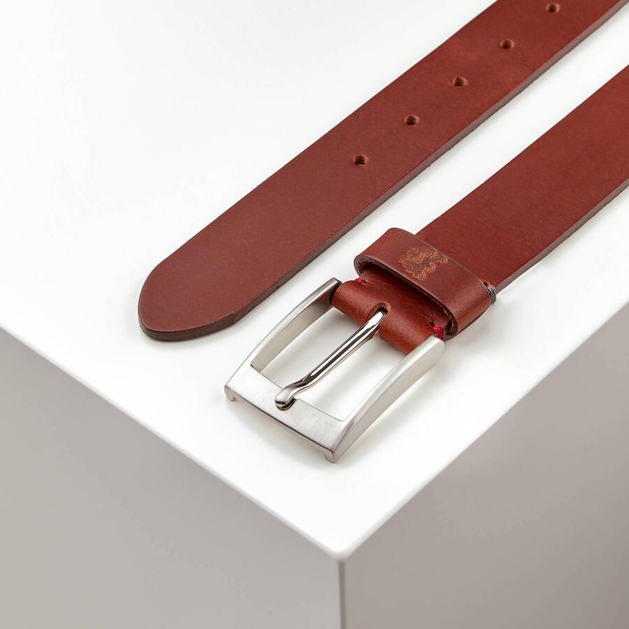 LERROS leren riem cognac