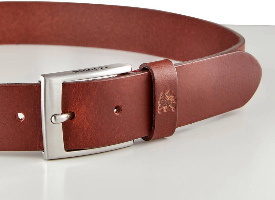 LERROS leren riem cognac - Foto 2