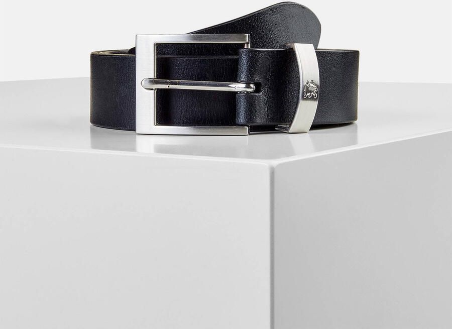 Lerros Leren riem met metalen passant - Foto 3