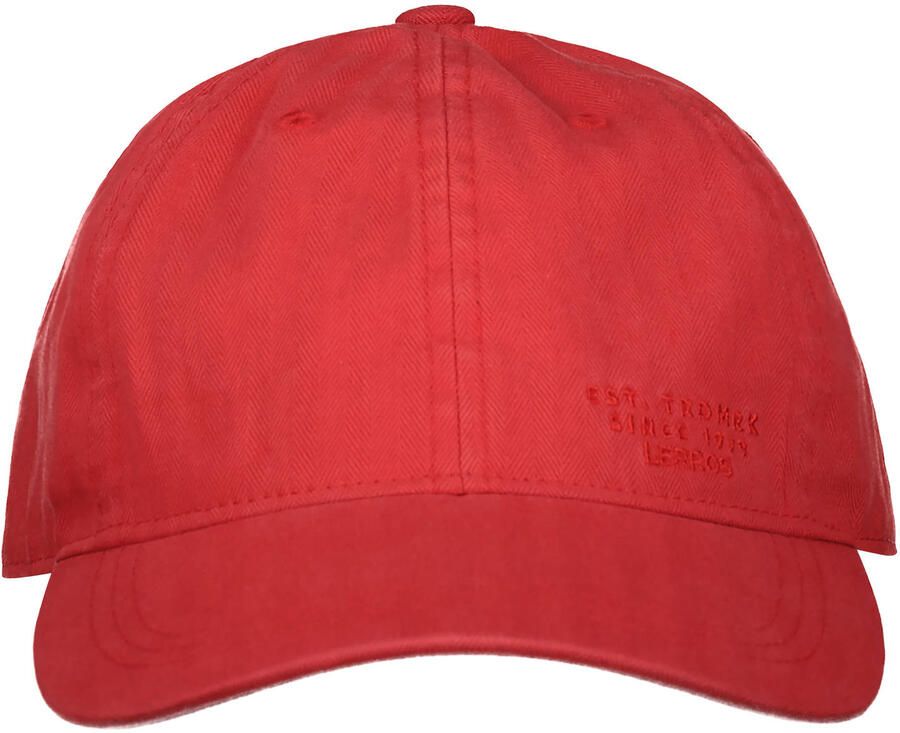 Lerros Baseball pet cap met visgraatstructuur