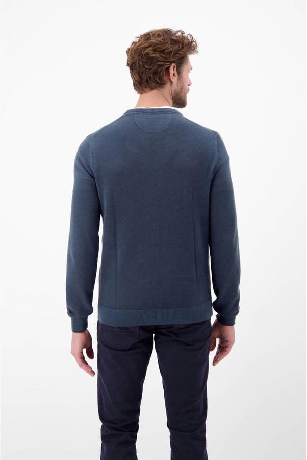 LERROS pullover fijn gebreid donkerblauw - Foto 3