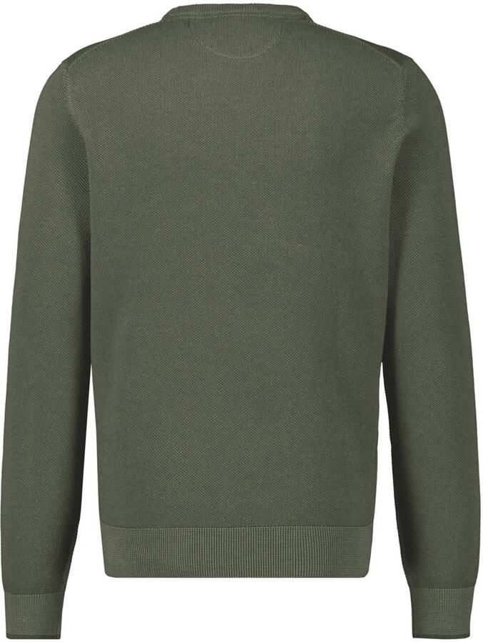 LERROS pullover fijn gebreid groen