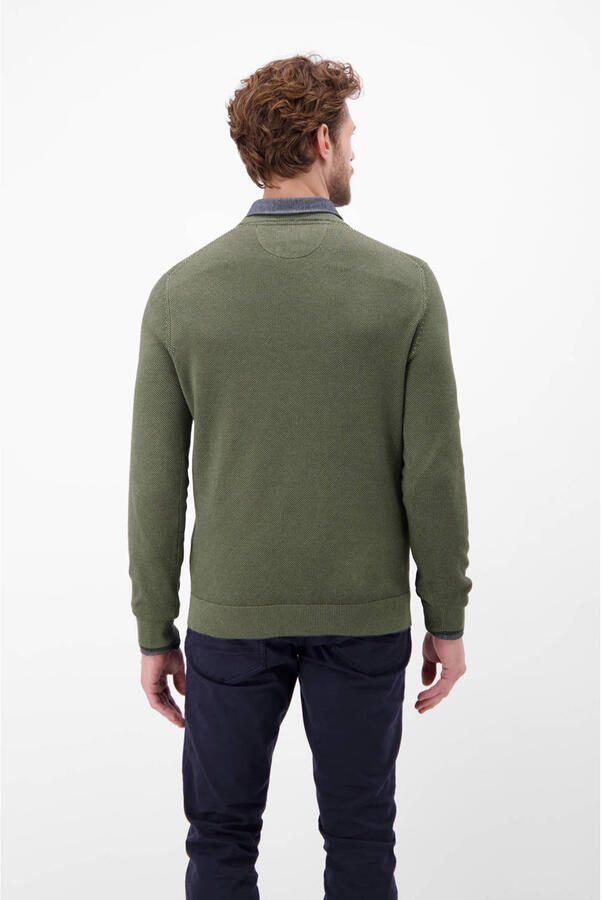 LERROS pullover fijn gebreid groen - Foto 3