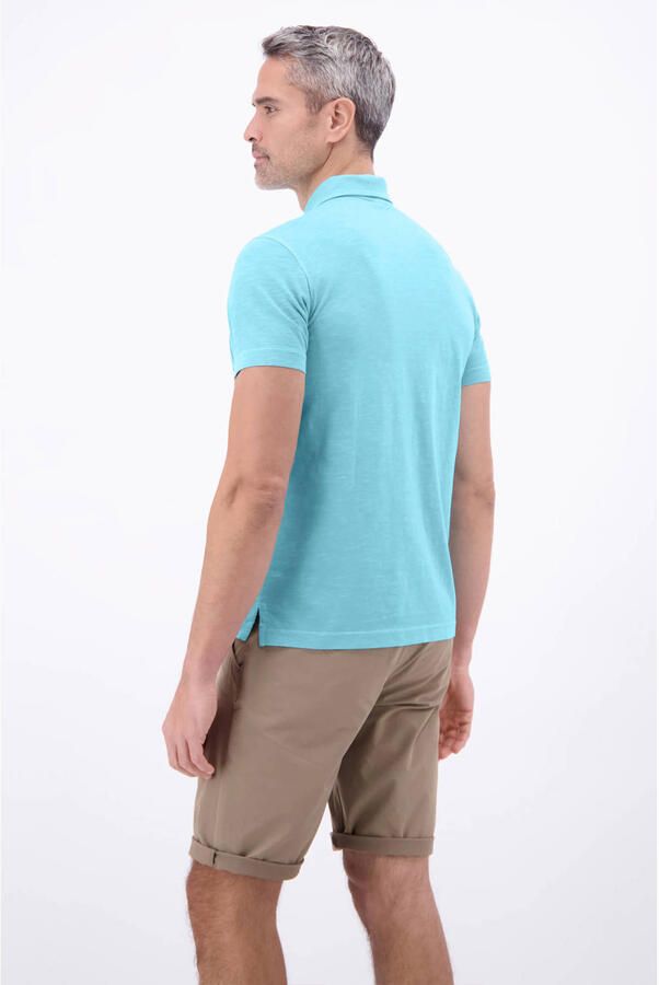 Lerros regular fit poloshirt met borstzak - Foto 2