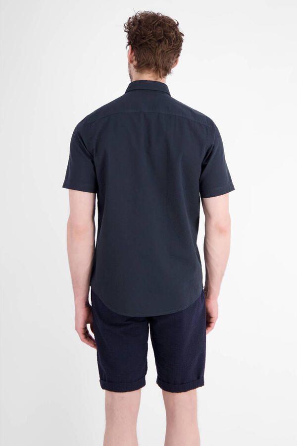 LERROS regular fit overhemd donkerblauw - Foto 2