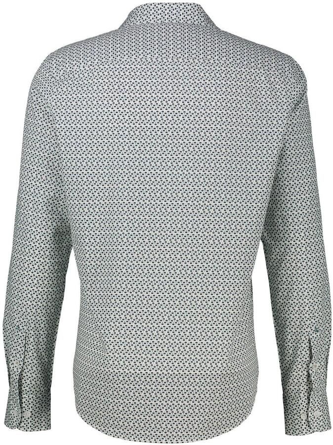 LERROS regular fit overhemd met print groen - Foto 2