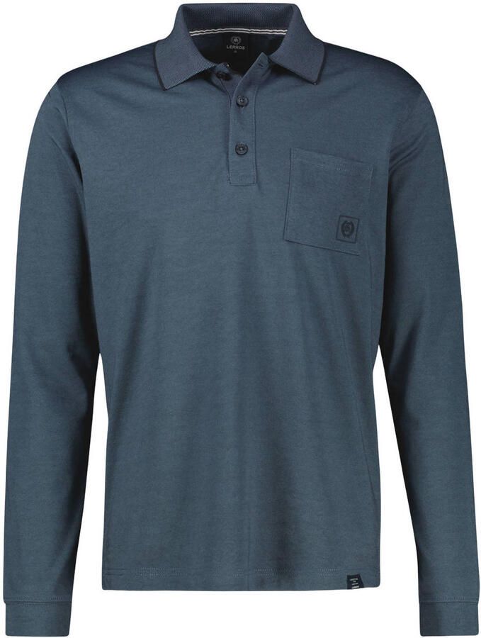 LERROS regular fit polo donkerblauw