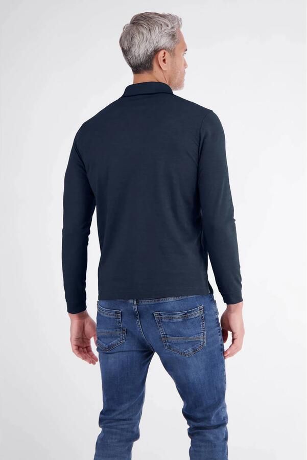 Lerros regular fit poloshirt in two-tone-uitvoering - Foto 2