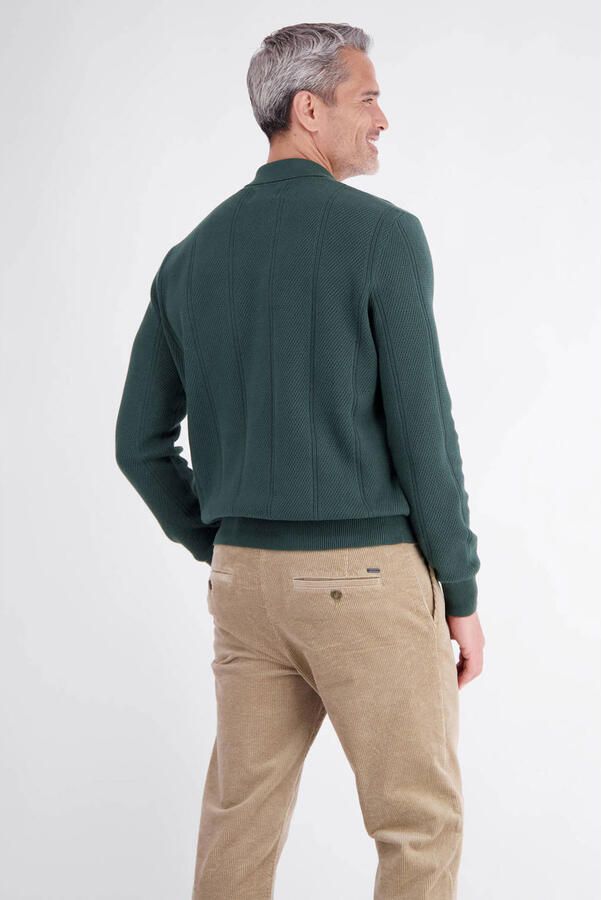 LERROS regular fit polo donkergroen - Foto 2
