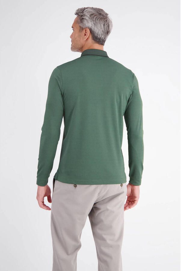 Lerros regular fit poloshirt in two-tone-uitvoering - Foto 2